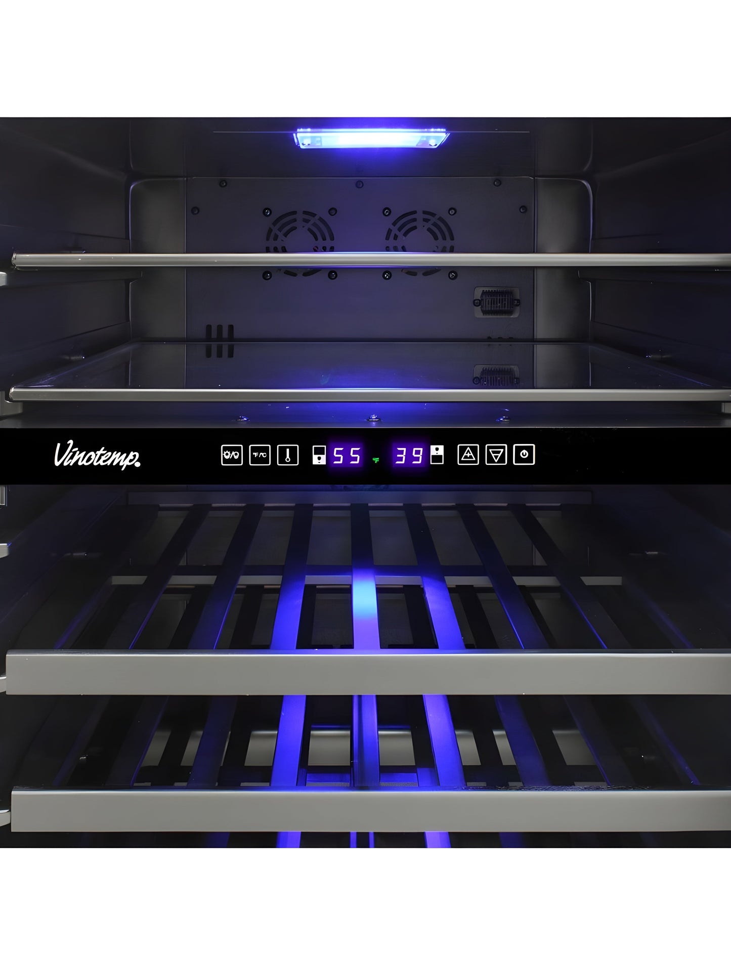 Vinotemp 24-Inch Outdoor Dual-Zone Wine & Beverage Cooler - VT-OUTDR24GD