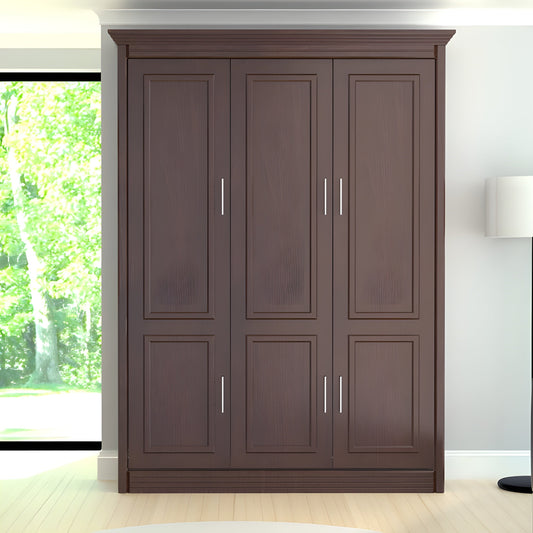 Queen Murphy Bed, Walnut Coventry Series by Leto Muro