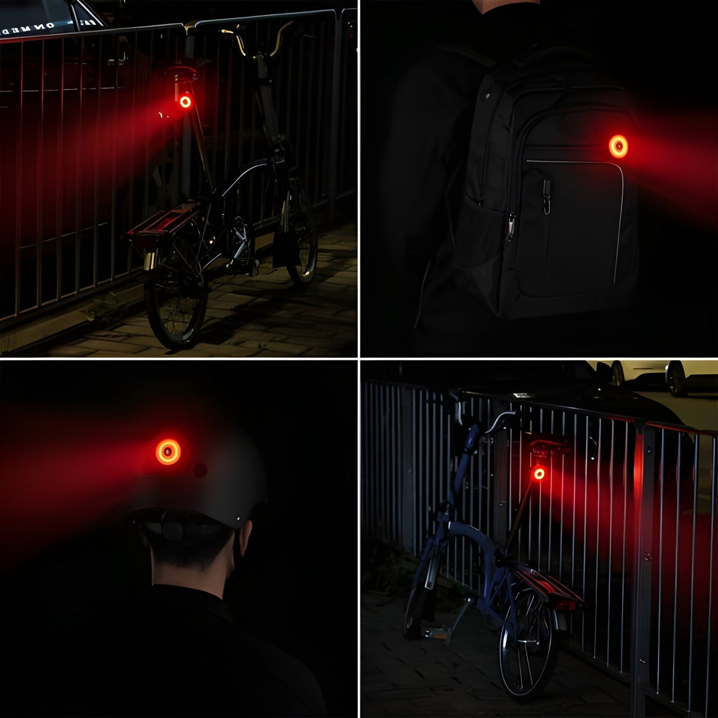 Turboant Wearable Red LED Safety Light