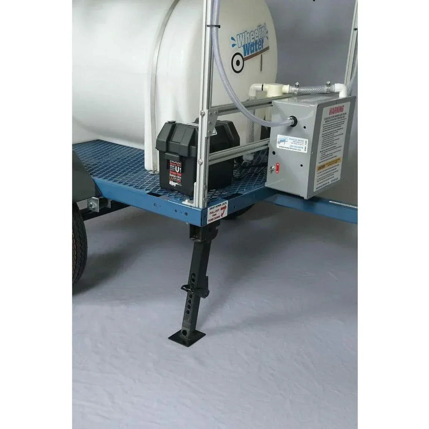 Wheelin Water  Gallon Field Manager Water Hydration Cart - WCFMR 100