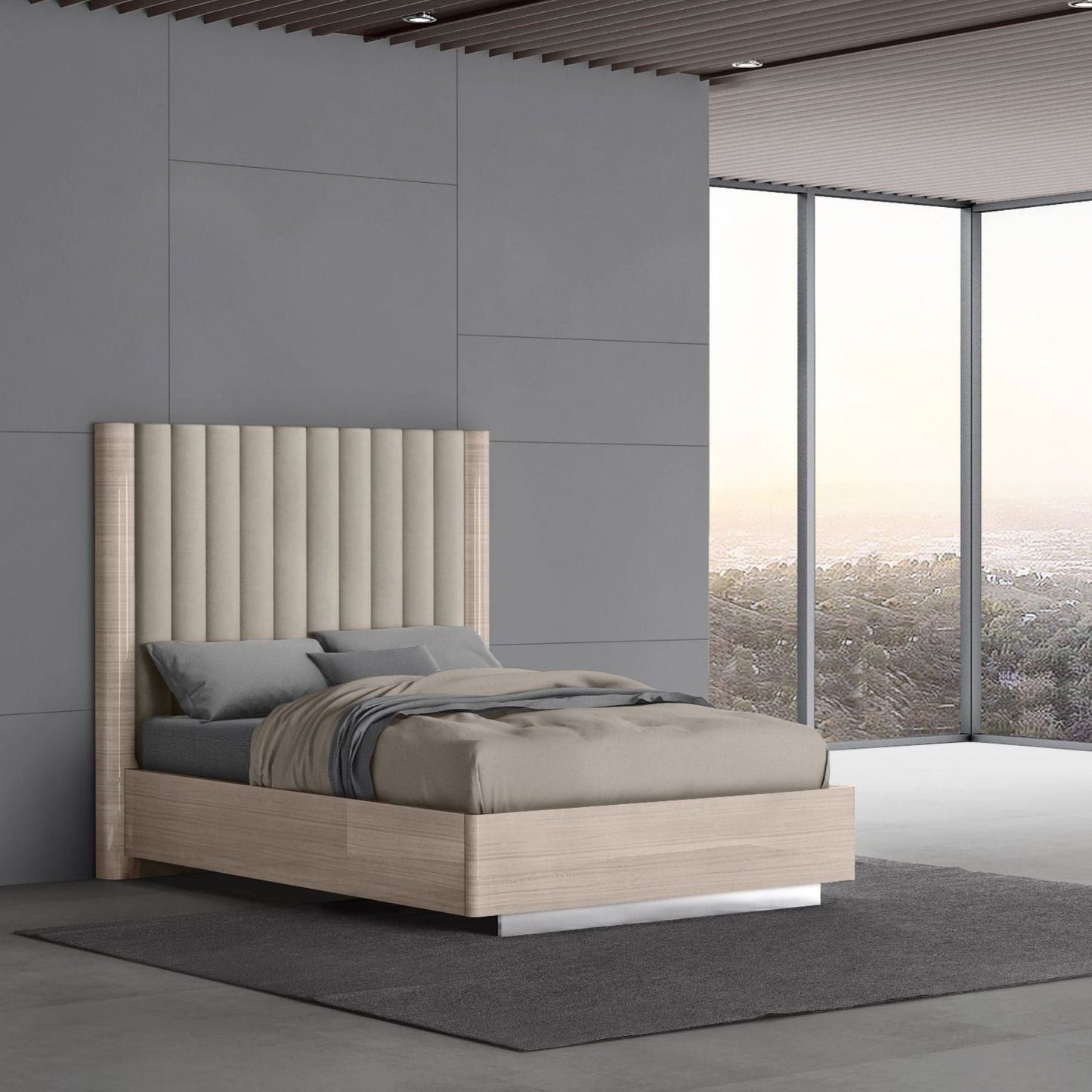 Whiteline Mods - Waves Bed Full BF1753-BEI/BEI - BF1753-BEI/BEI