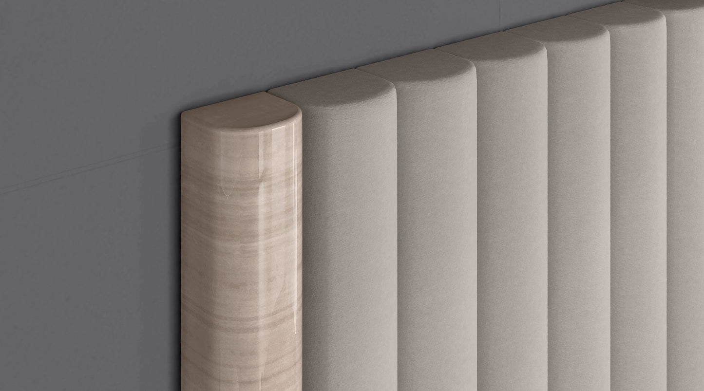 Whiteline Mods - Waves Bed Full BF1753-BEI/BEI - BF1753-BEI/BEI