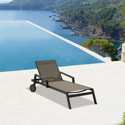 Whiteline Mods - Bondi Outdoor Chaise CL1534 - CL1534-GRY