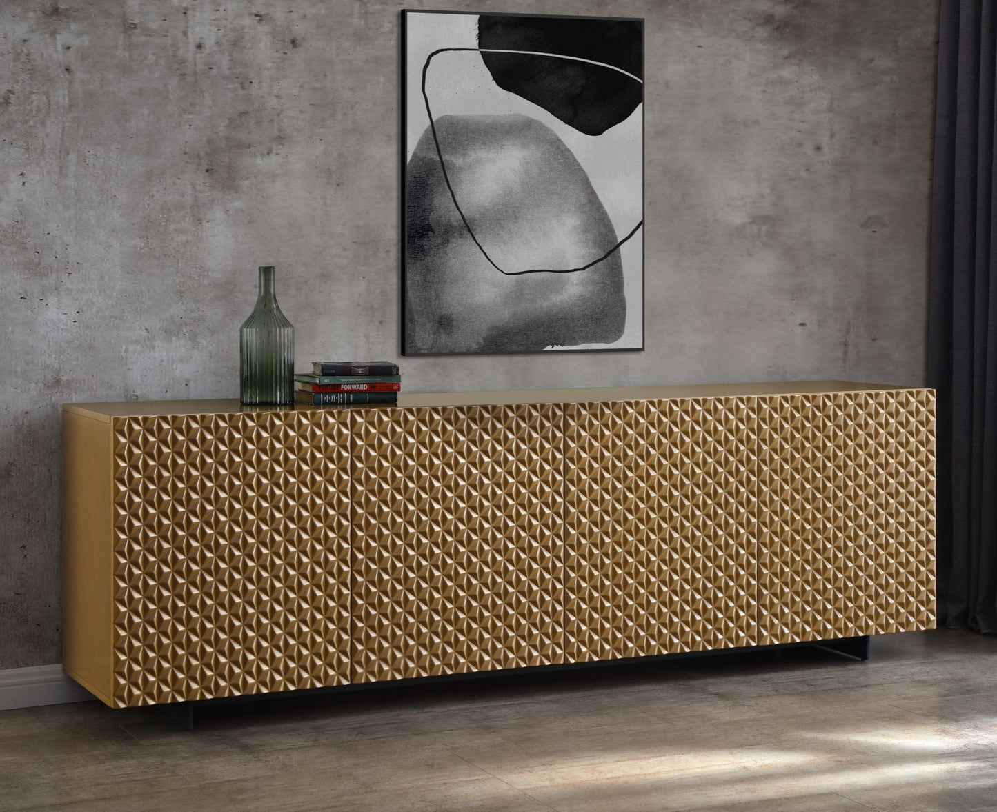 Whiteline Mods - Harper Buffet SB1643 - SB1643-GLD