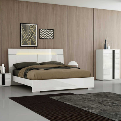 Whiteline Mod - Kimberly Queen Bed BQ1617 - BQ1617