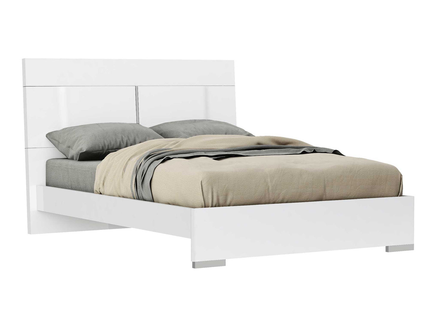 Whiteline Mod - Kimberly Queen Bed BQ1617 - BQ1617