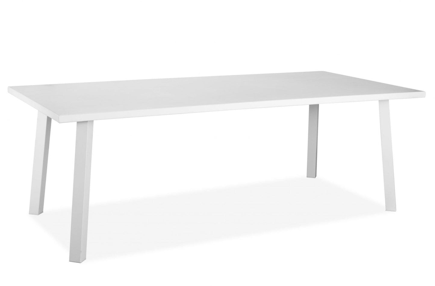 Whiteline Mods - Rio Outdoor Dining Table – Rectangle DT1593 - DT1593-WHT