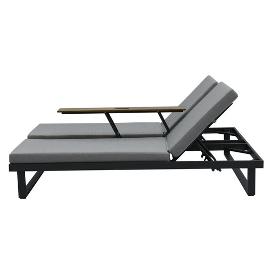 Whiteline Mods - Sandy Double Lounge Chair CL1572 - CL1572-GRY