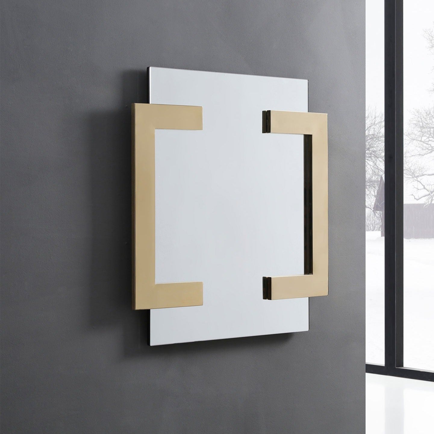 Whiteline Mods -  Sumo Square Mirror MR1658-GLD - MR1658-GLD
