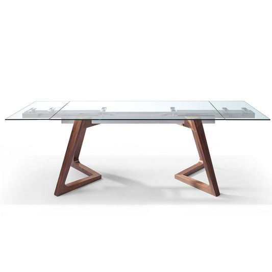 Whiteline Mods -   Walnut Walnut Delta Dining Table DT1276 - DT1276-WLT