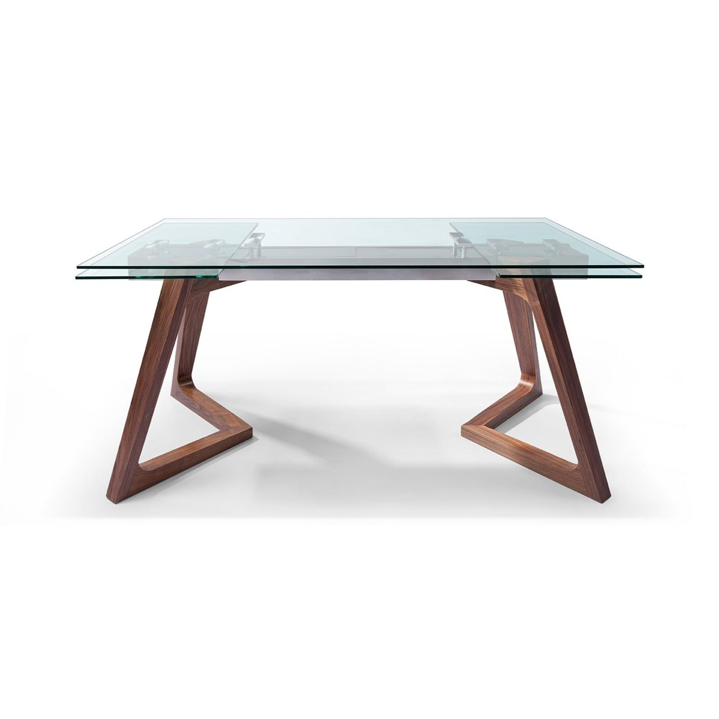 Whiteline Mods -   Walnut Walnut Delta Dining Table DT1276 - DT1276-WLT