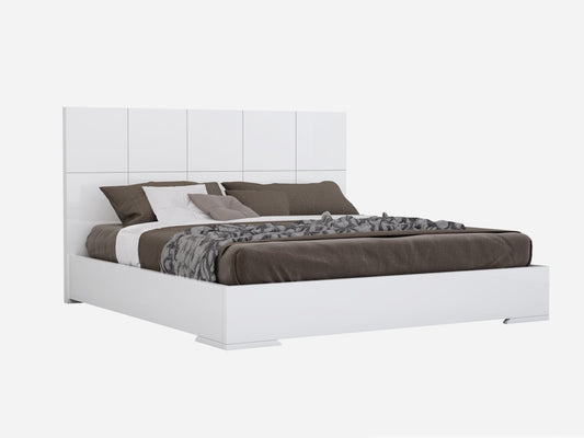 Whiteline Mods - Anna King Bed BK1207 - BK1207-WHT
