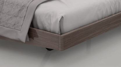 Whiteline Mods - Berlin Bed Queen BQ1754 - BQ1754-CNUT/LGRY