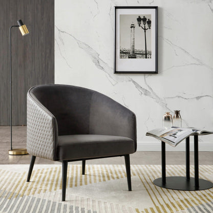 Whiteline Mods - Boston Leisure Chair CH1703FP - CH1703FP-GRY/DGRY