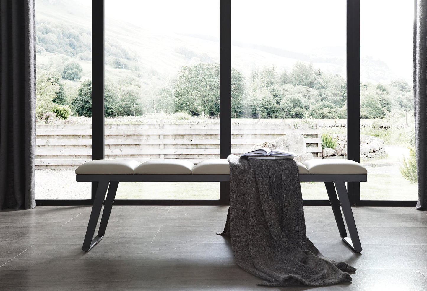 Whiteline Mods -  Ethan Bench BN1477 - BN1477-DGRY