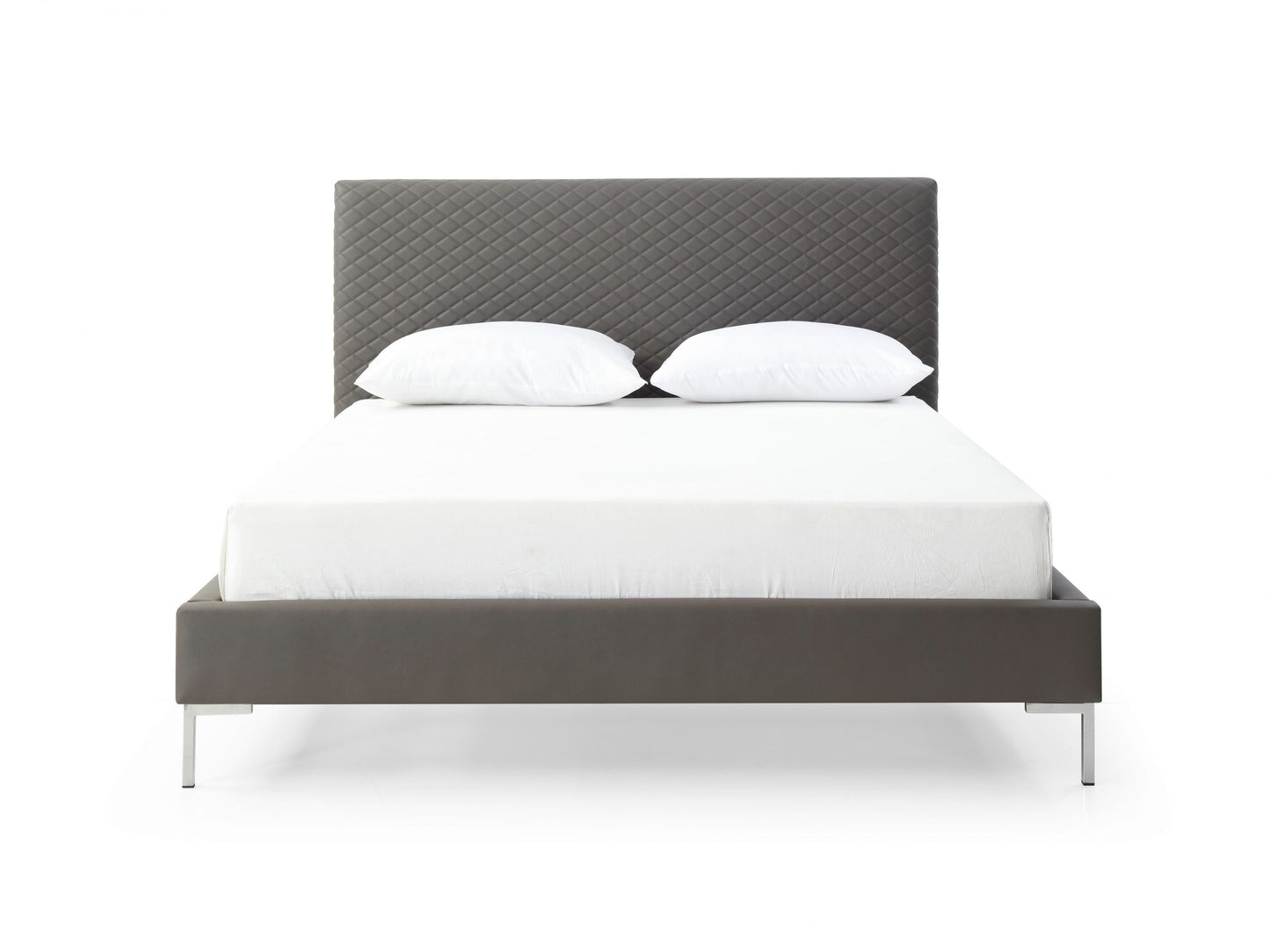 Whiteline Mods -  Liz Queen Bed BQ1689P - BQ1689P-DGRY