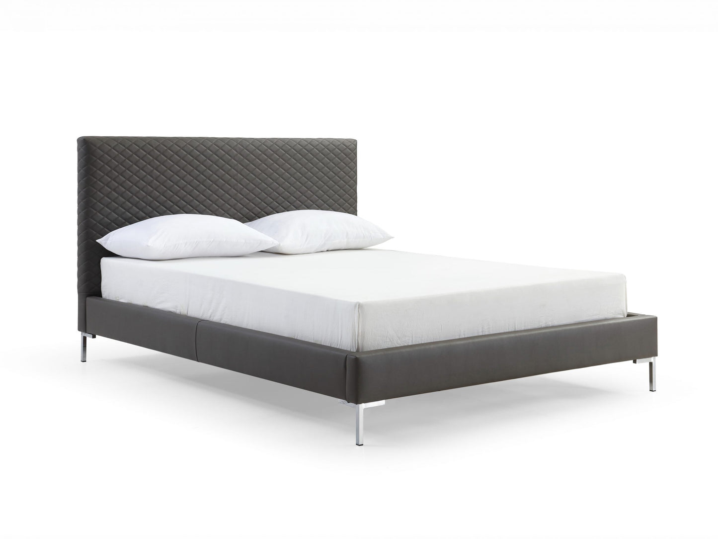 Whiteline Mods -  Liz Queen Bed BQ1689P - BQ1689P-DGRY