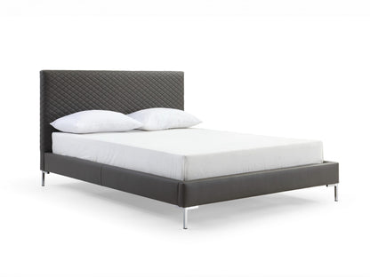 Whiteline Mods -  Liz Queen Bed BQ1689P - BQ1689P-DGRY