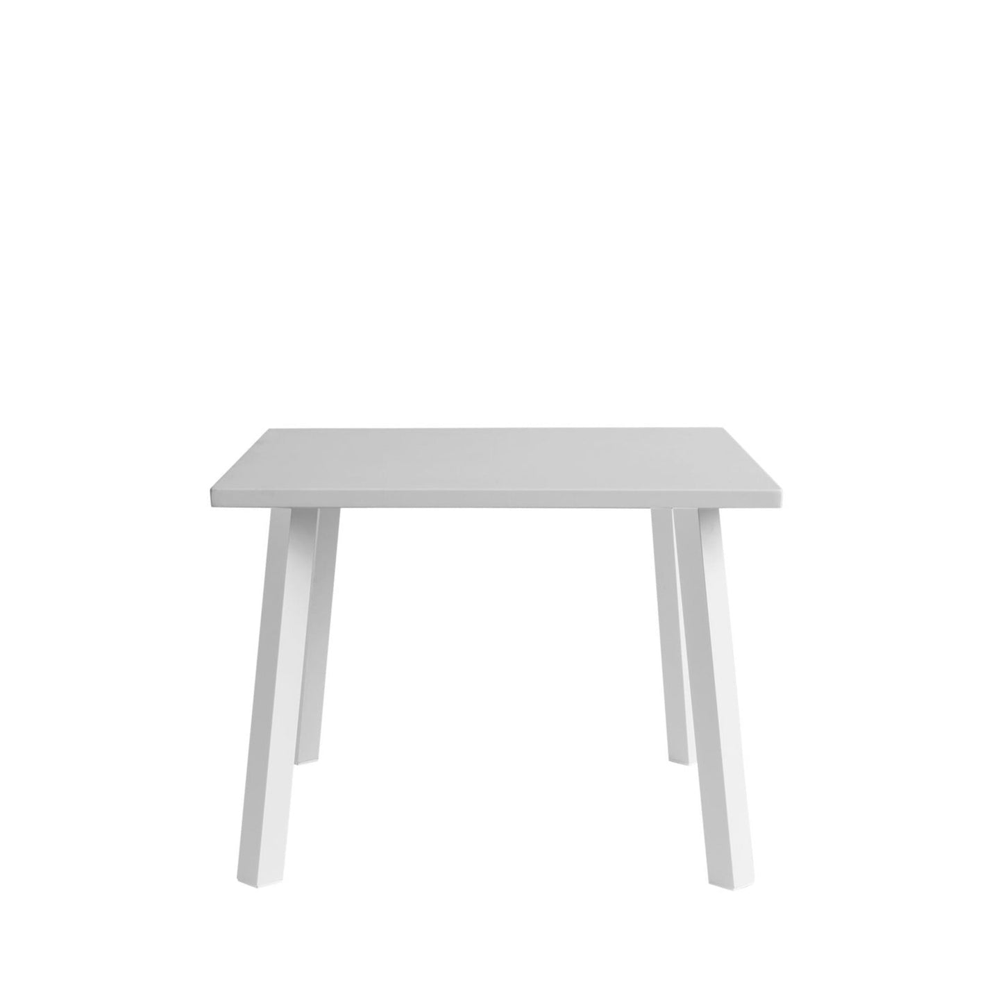 Whiteline Mods -  Rio Outdoor Dining Table – Square DT1593S - DT1593S-WHT