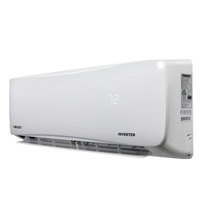 Pioneer Multi Zone 12,000 BTU Quantum Series Wall Mount Indoor Section Split Inverter++ Air Conditioner Heat Pump 230V - WS012GMFI22HLE-10