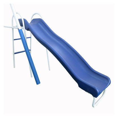 XDP Recreation Surf N Swing 5 Station Outdoor Swing and Play Set with Slide - 217009