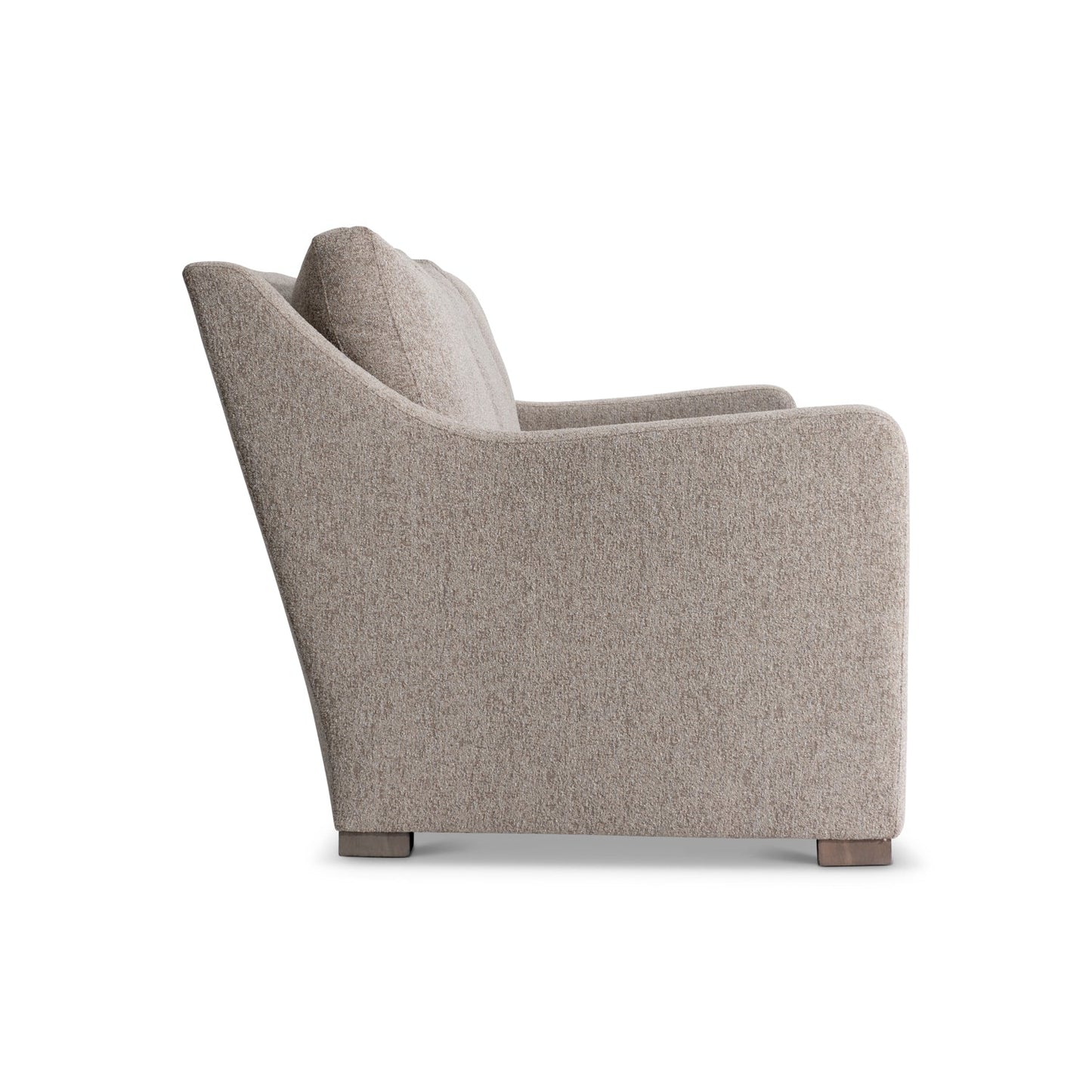 Modway Furniture Ventura Elegant Beige Fabric Sofa with Deep Seat Cushions & Contrasting Pillows