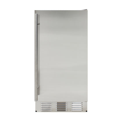 Vinotemp Outdoor Undercounter Ice Maker, in Stainless Steel - BR-15OUIM-SS