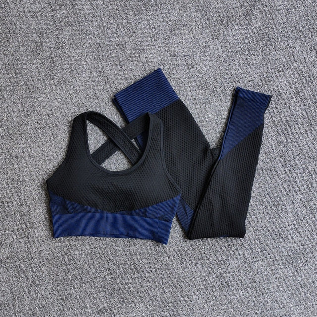 Female Sport Gym Suits Wear Running Clothes