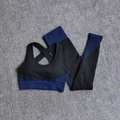 Female Sport Gym Suits Wear Running Clothes