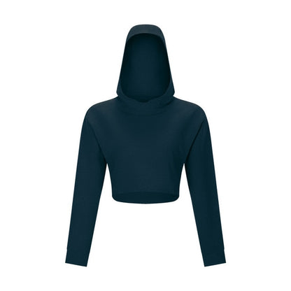 SHINBENE ADORE Cotton Workout  Hooded Sweatshirts Women